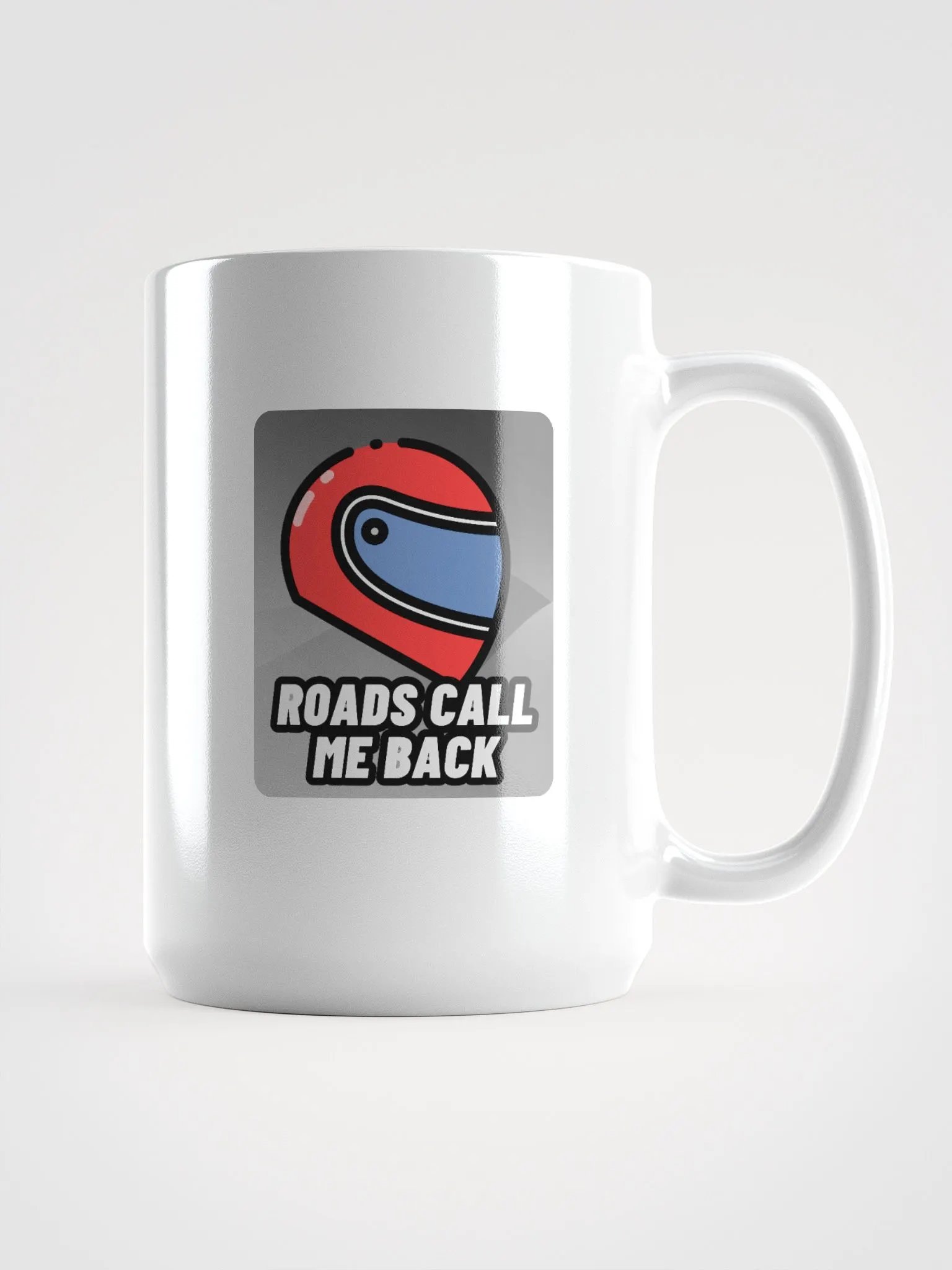 Roads Call Me Back Helmet Mug product image (1)