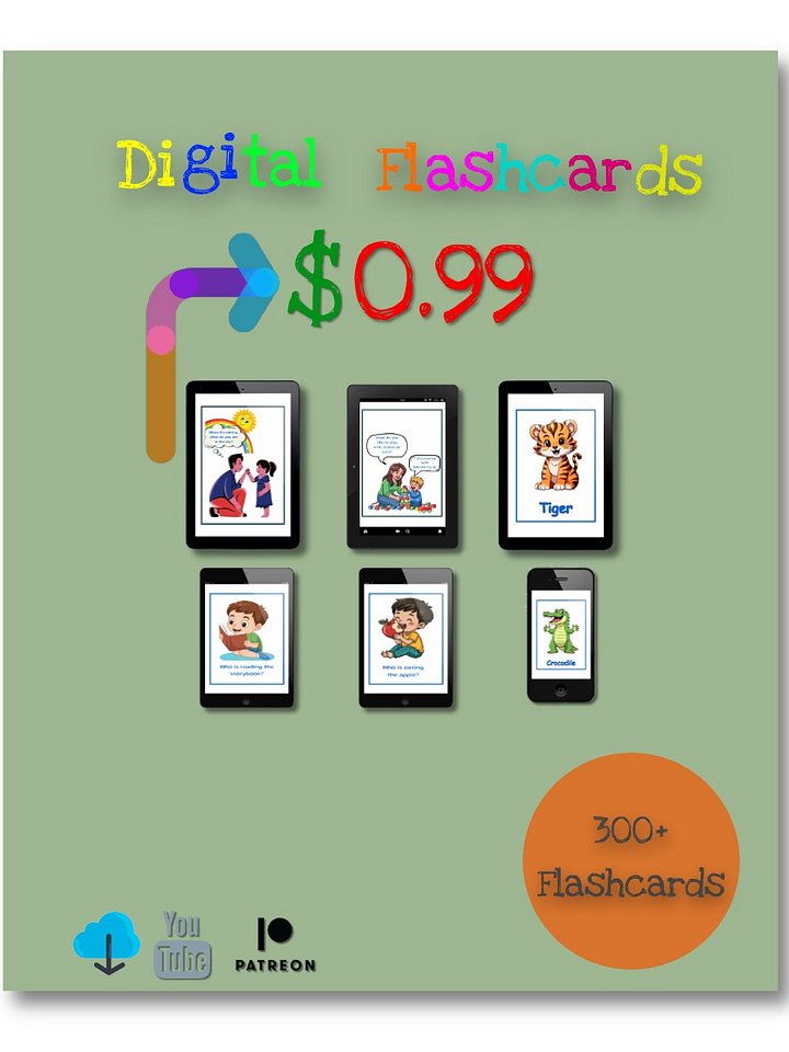 Digital Flashcards Bundle product image (1)