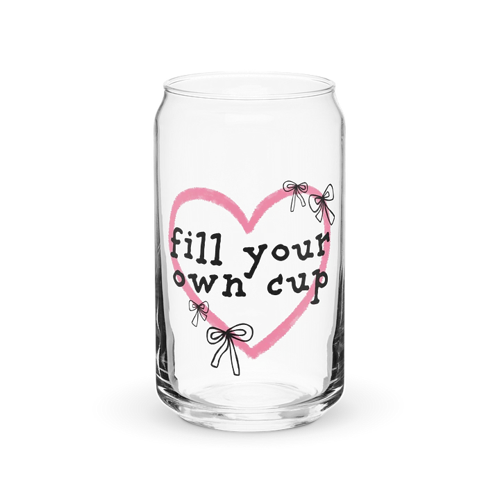 fill your own glass cup product image (1)