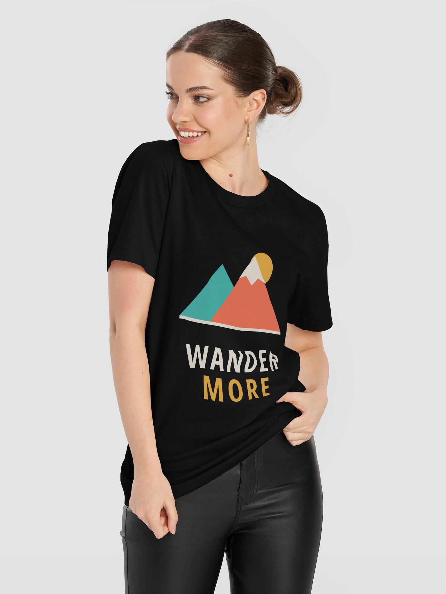 Wander More Mountain Tee product image (11)