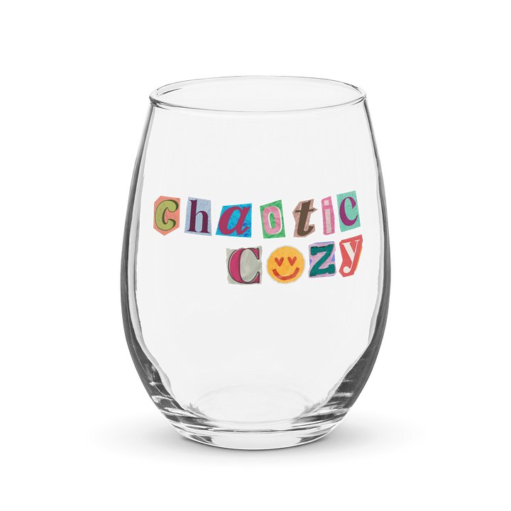 Chaotic Cozy Wine Glass product image (1)