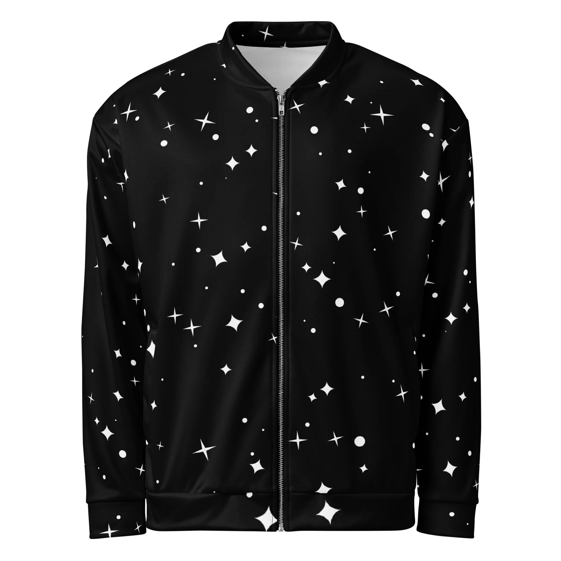 Starry Night Sky All-Over Bomber Jacket product image (1)