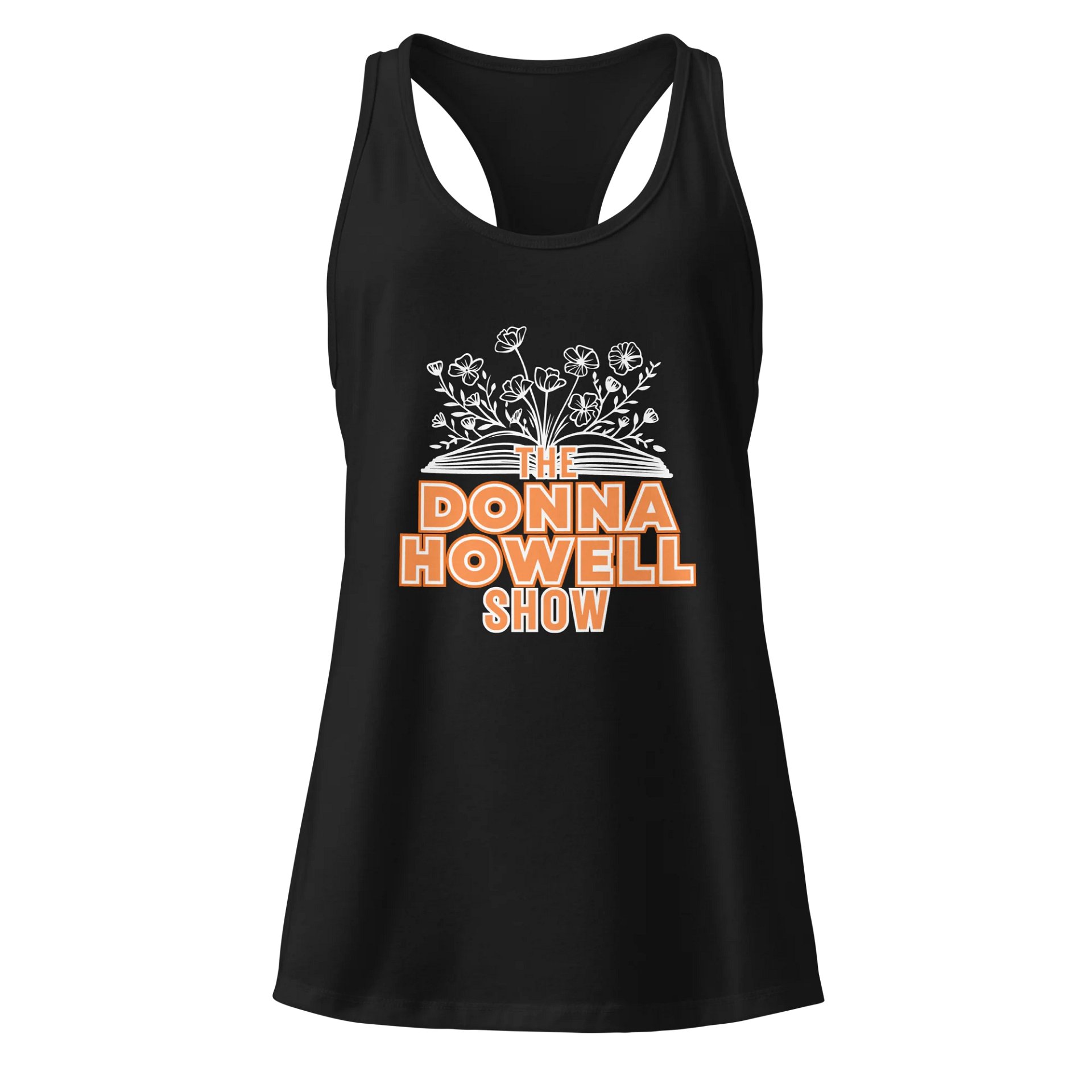 The Donna Howell Show Bible-Flourish Racerback Tank product image (1)