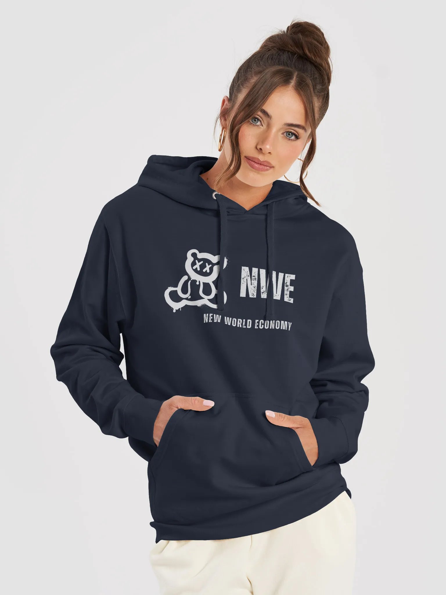 Sudadera Hoodie Midweight 8,5 oz – Algodón / Poliéster Unisex product image (5)