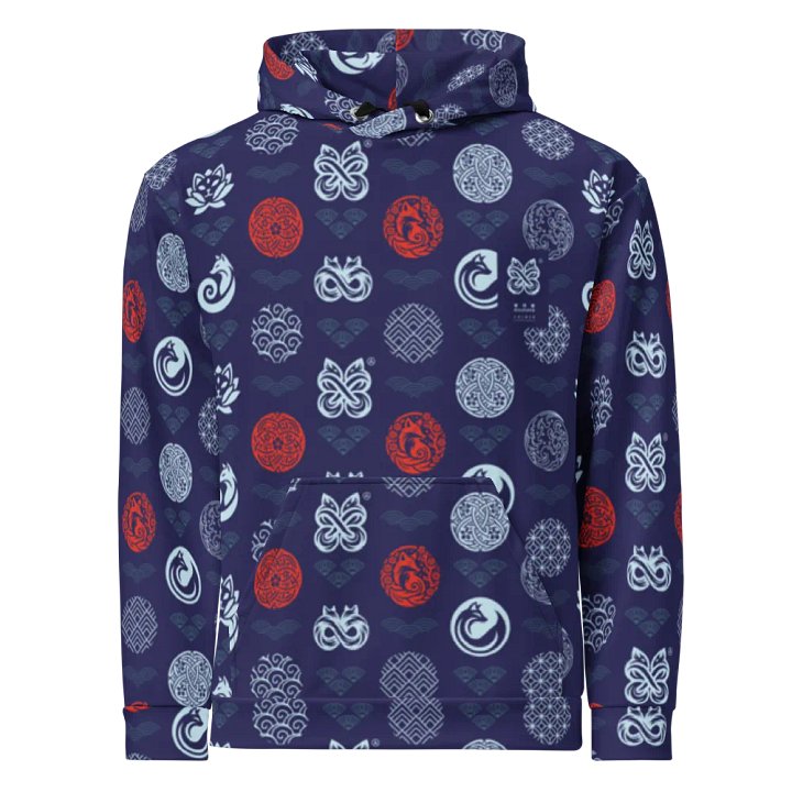 Mythical Motifs Unisex Hoodie A product image (1)