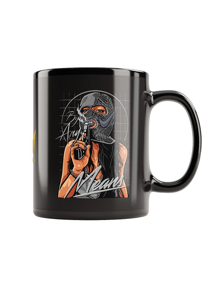 Ceramic Mug – "Silent Gesture" Modern Graphic Coffee Mug for Daily Use product image (1)
