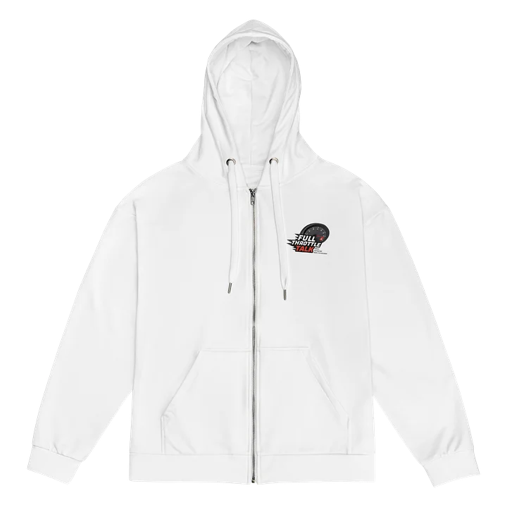 All-Over Print Recycled Unisex Zip Hoodie | Full Throttle Talk product image (1)