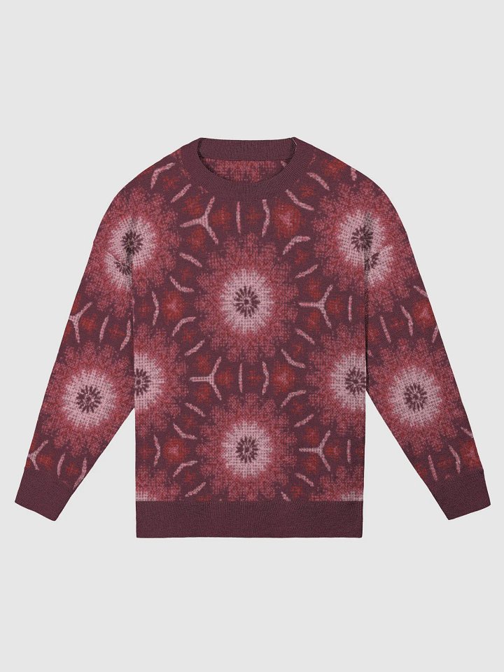 Crimson Circle Relax Fit Sweater product image (2)
