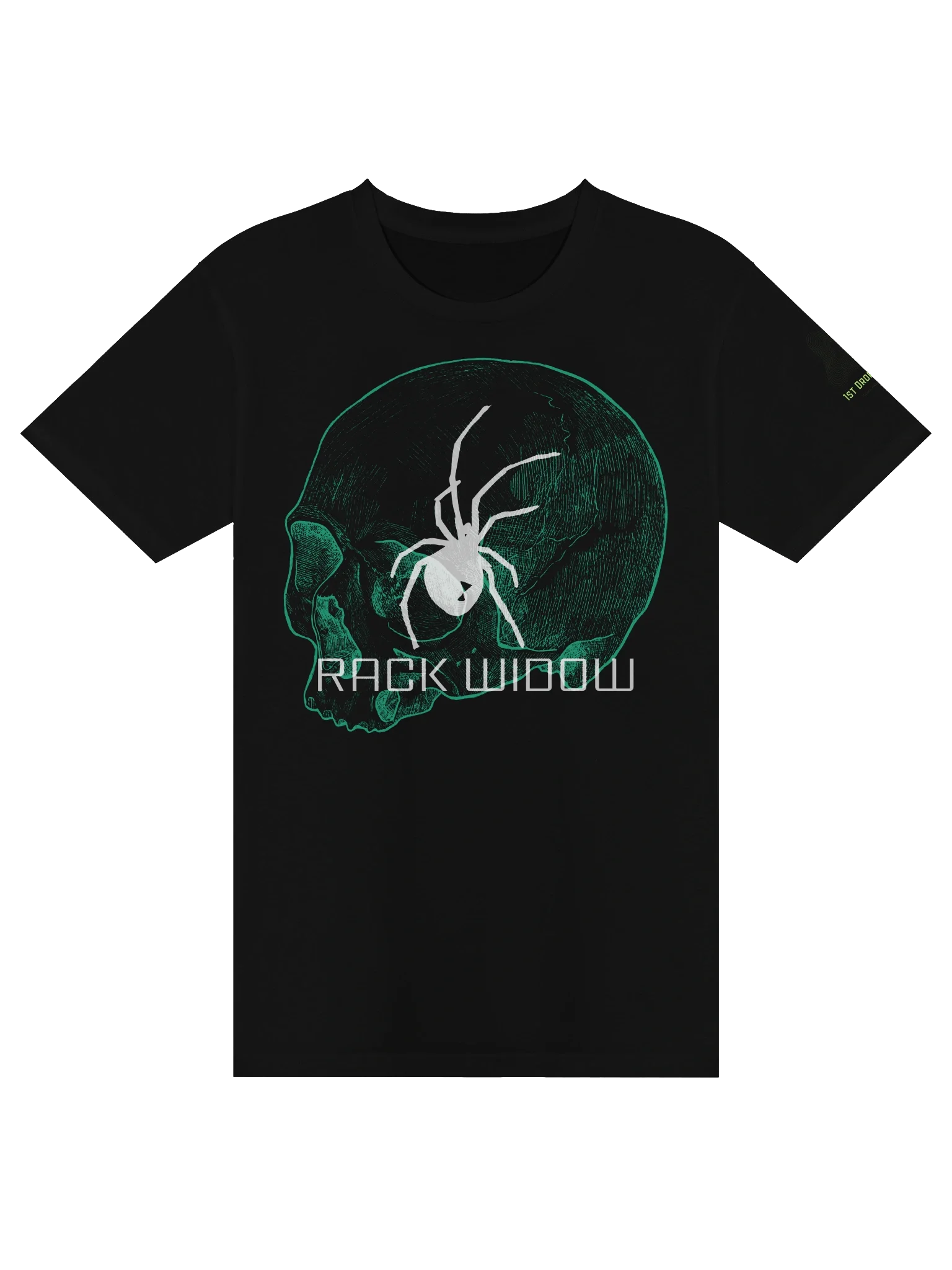 RACK WIDOW Skull Unisex T-shirt — view 2