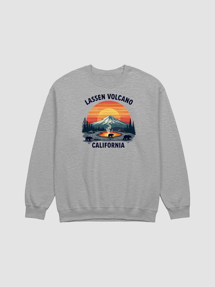 Lassen Volcano California Crewneck product image (2)