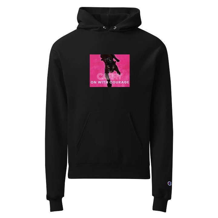 carry on with courage Champion Hoodie product image (2)