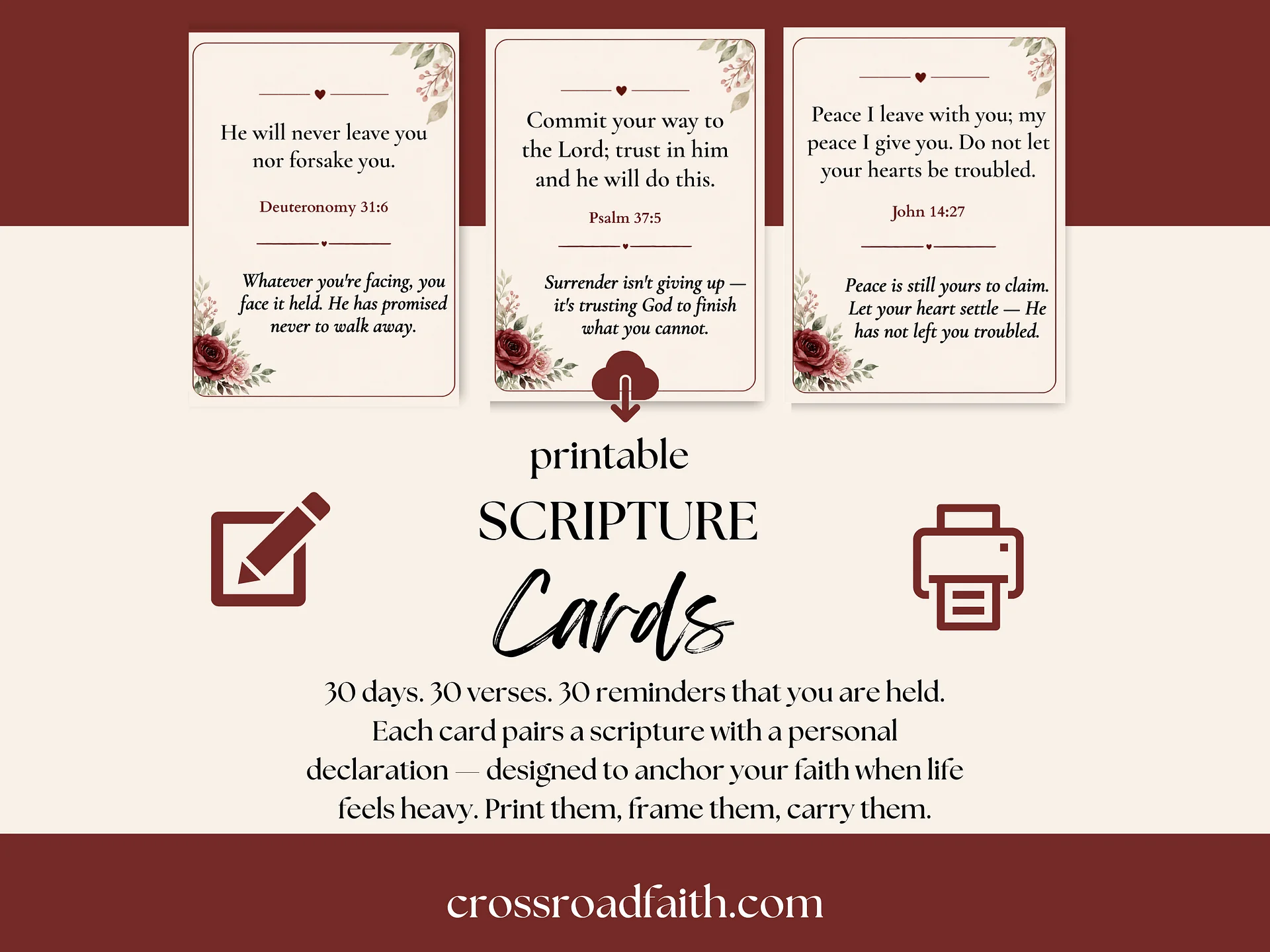 Whisper With God : 30 scriptures cards product image (5)