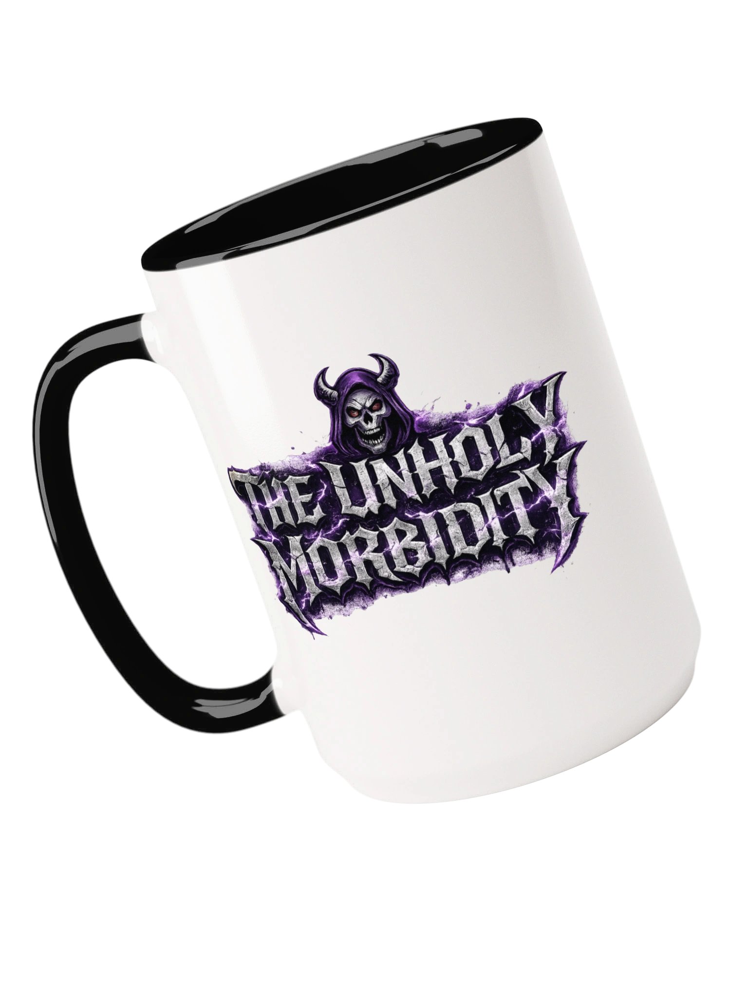 ''The Unholy Morbidity'' Ceramic Mug with Color Inside product image (3)