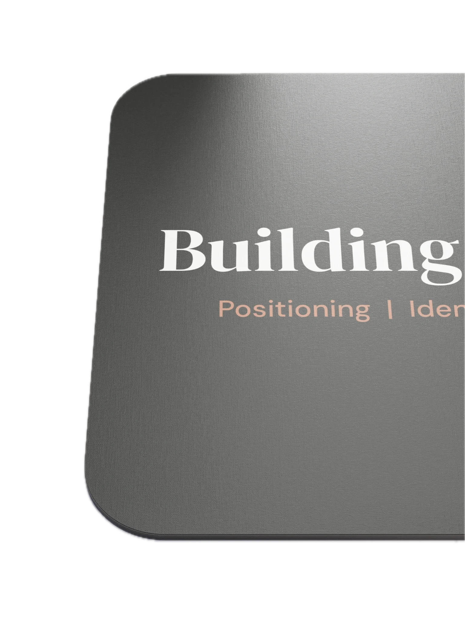 Black classic mouse pad product image (6)