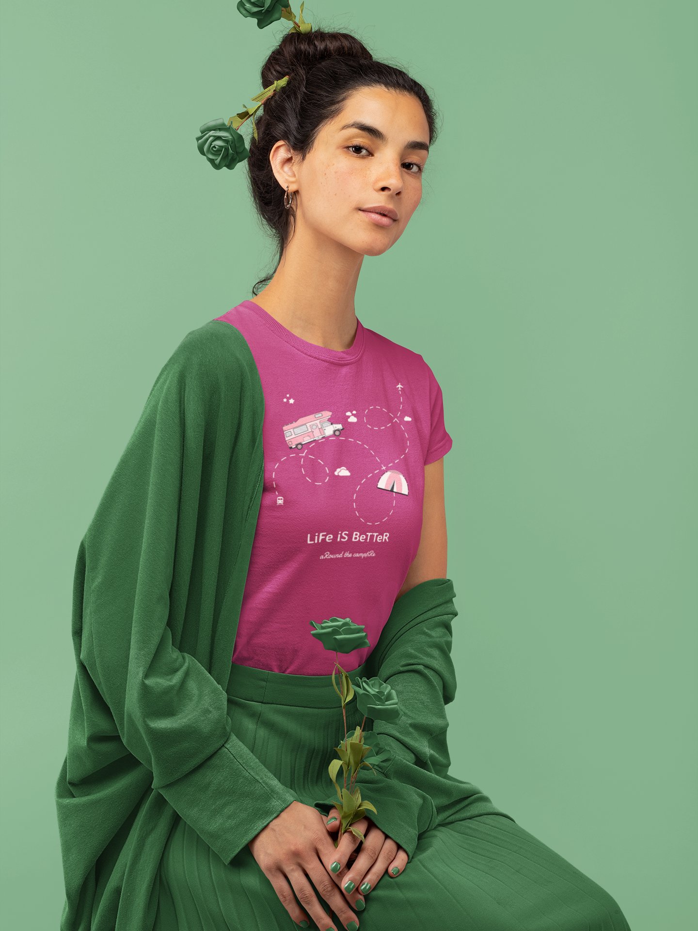 Life Is Better Around The Campfire Shirt #13 product image (2)