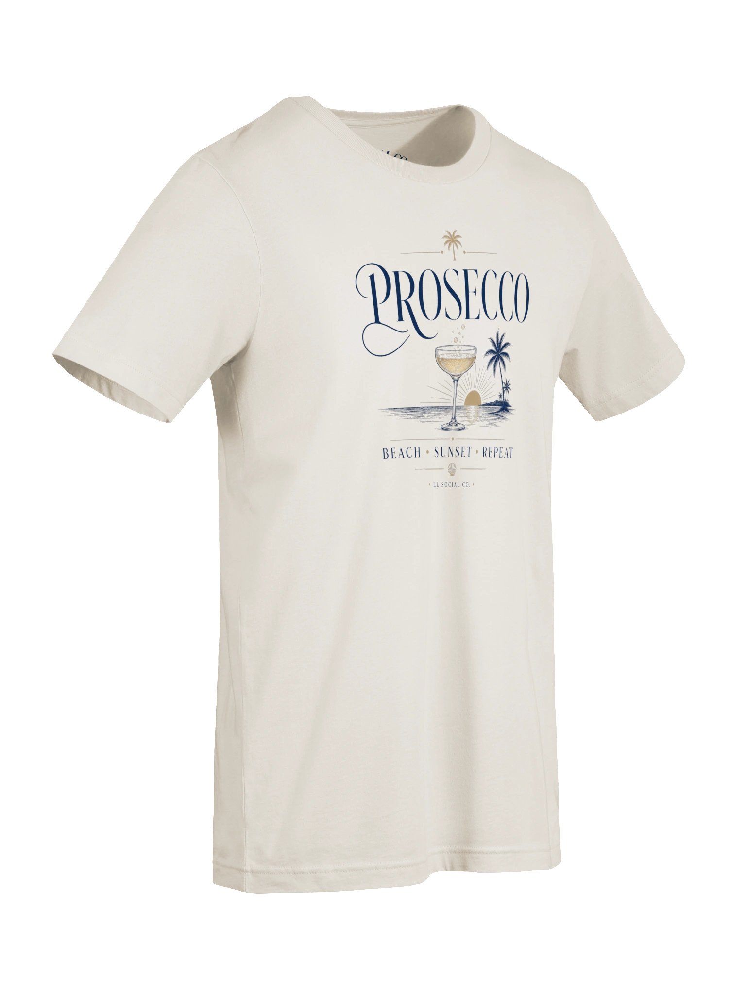 Prosecco Beach Sunset Repeat - Unisex Resort Tee product image (7)