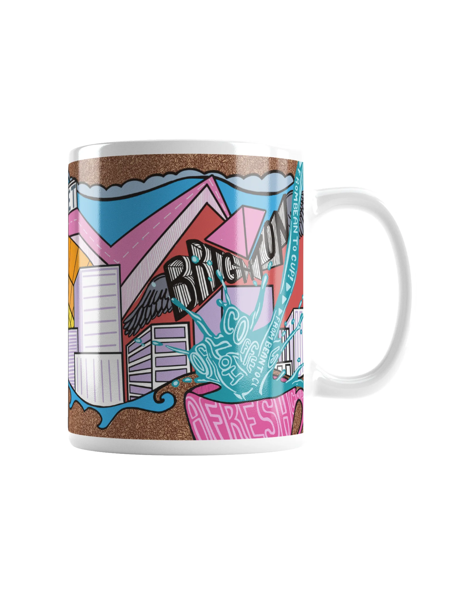 Blaker Street Cityscape Mug product image (4)