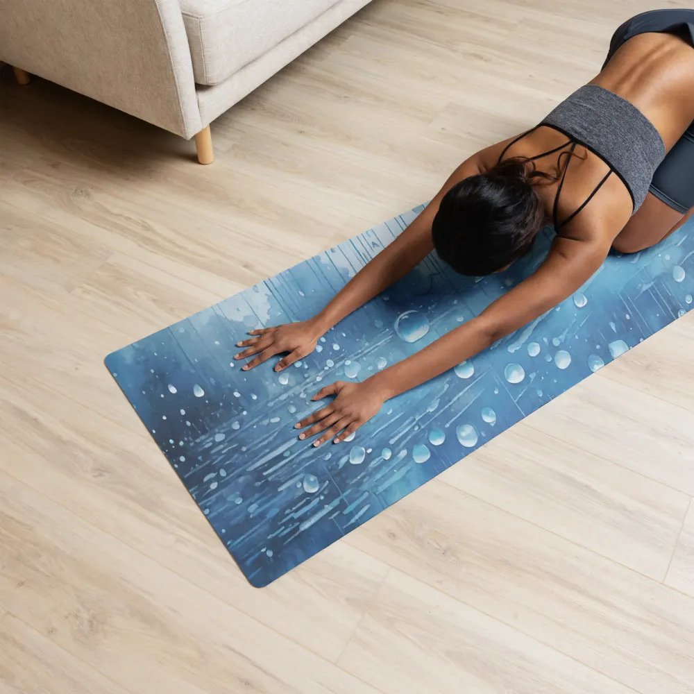 Rain Droplet Yoga Mat product image (12)