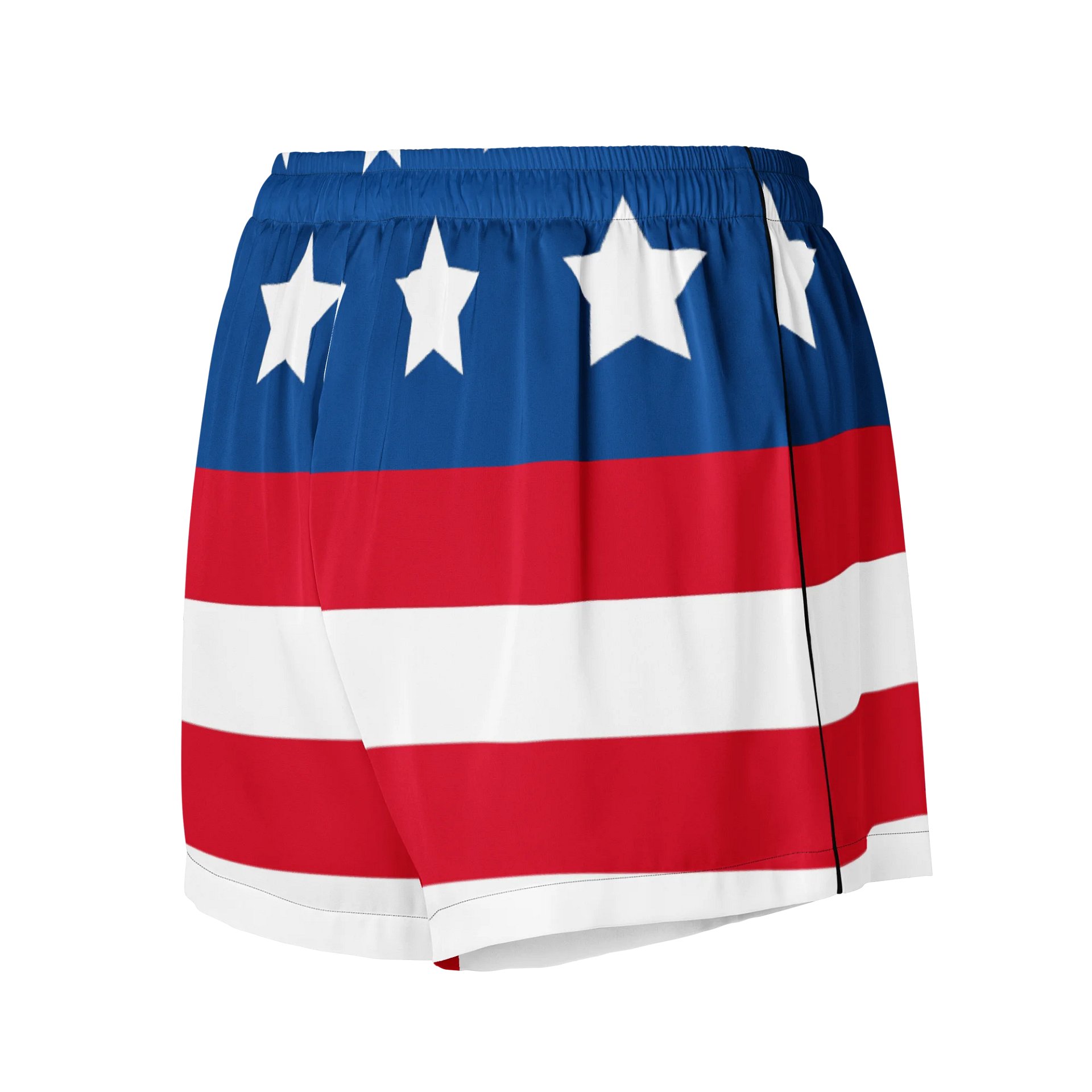 Starry Stripes Women's Pajama Shorts product image (3)