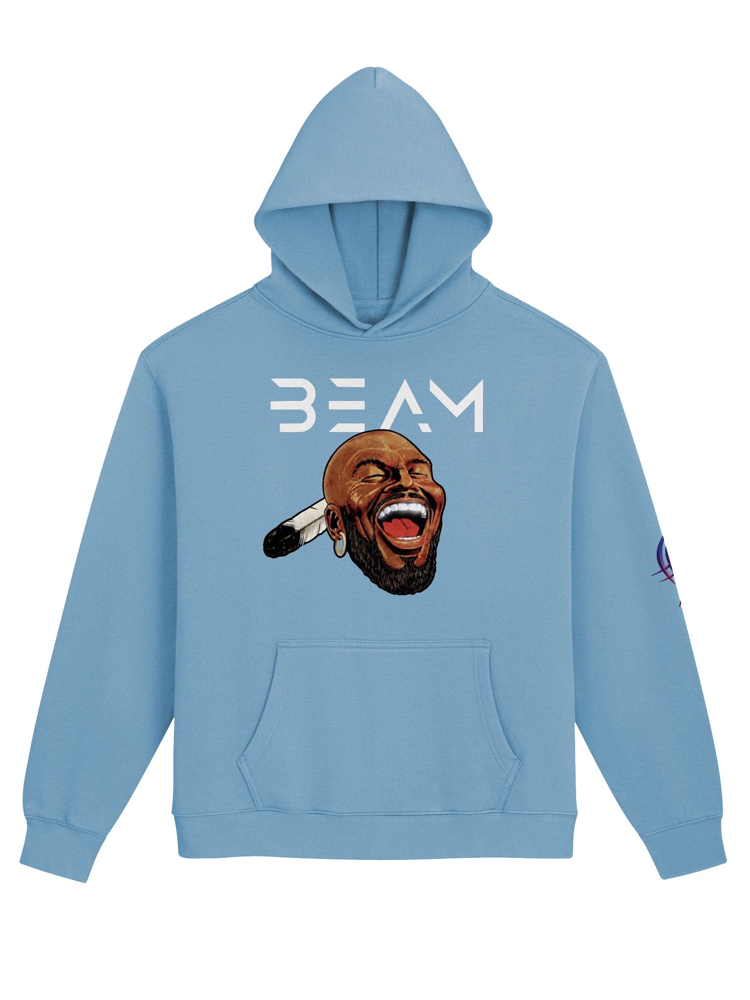 BEAM HOODIE BABY BLUE product image (1)