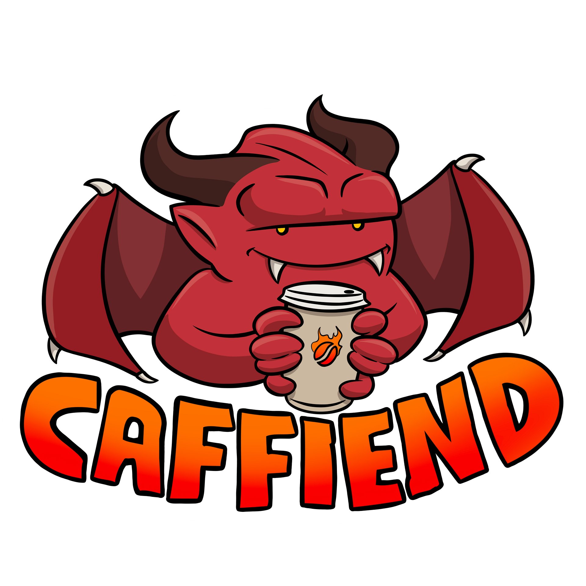 3" Caffiend Sticker product image (1)