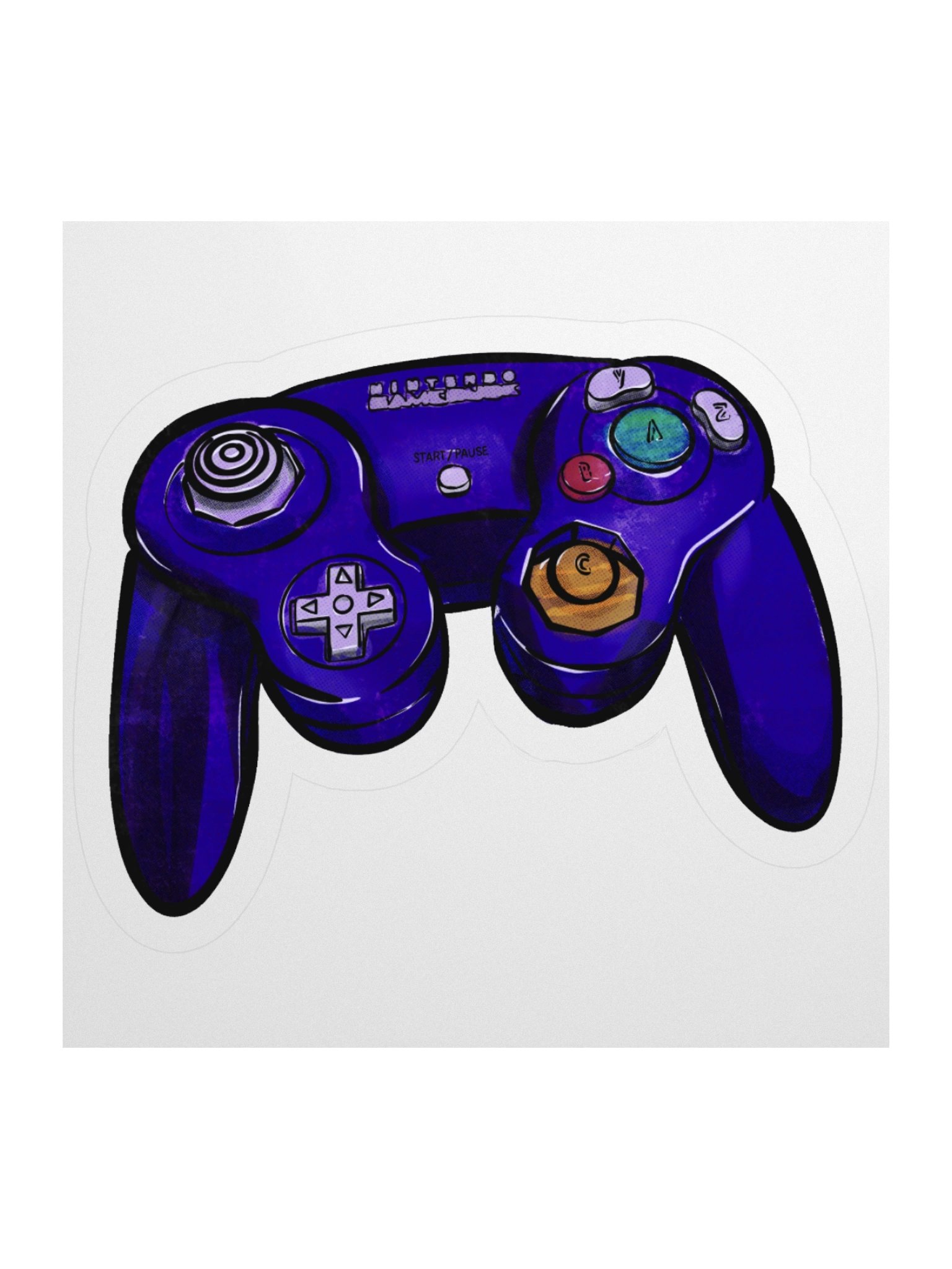 Button Masher GC Sticker product image (1)