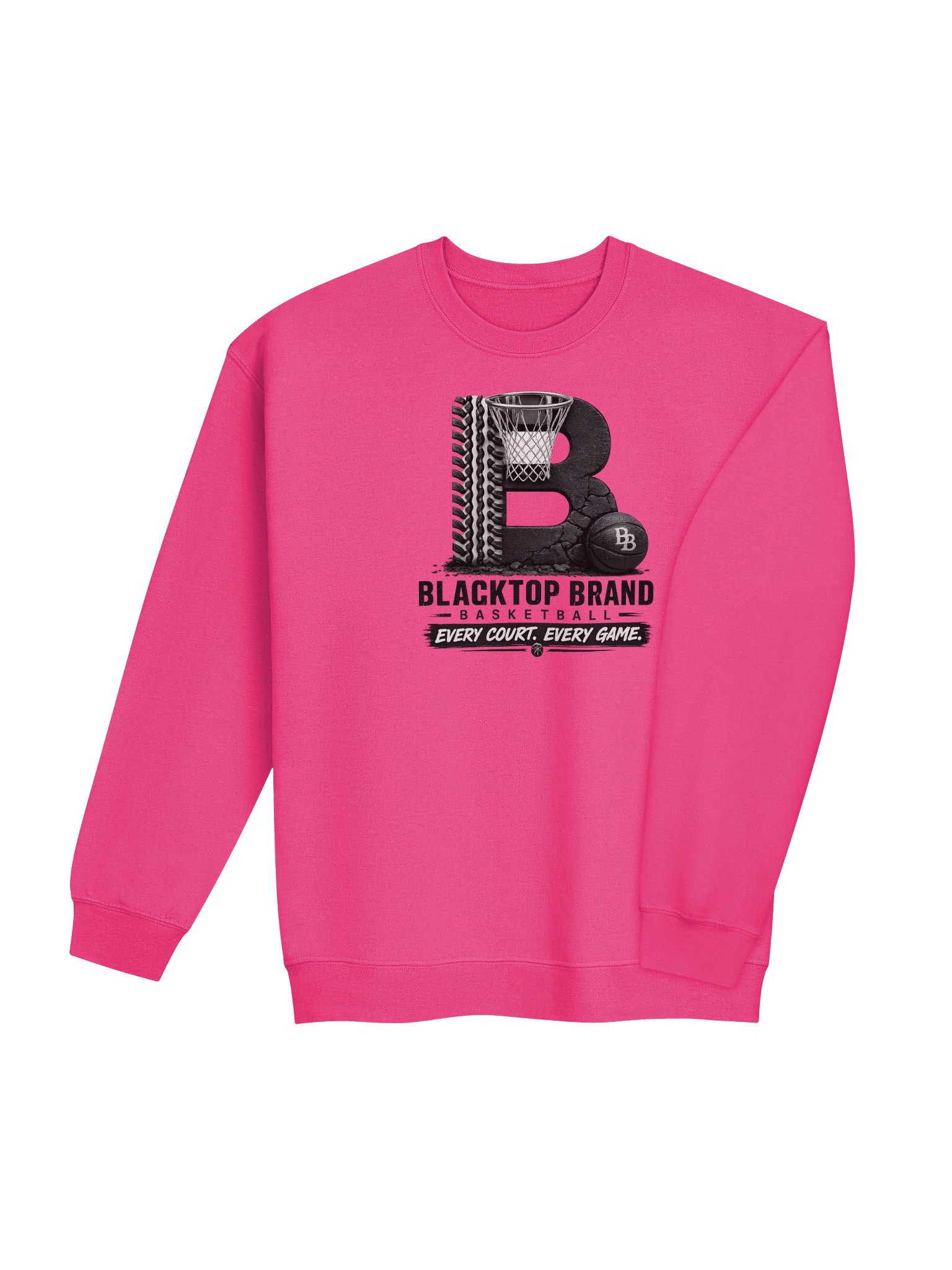 Blacktop Brand Basketball Crewneck product image (4)