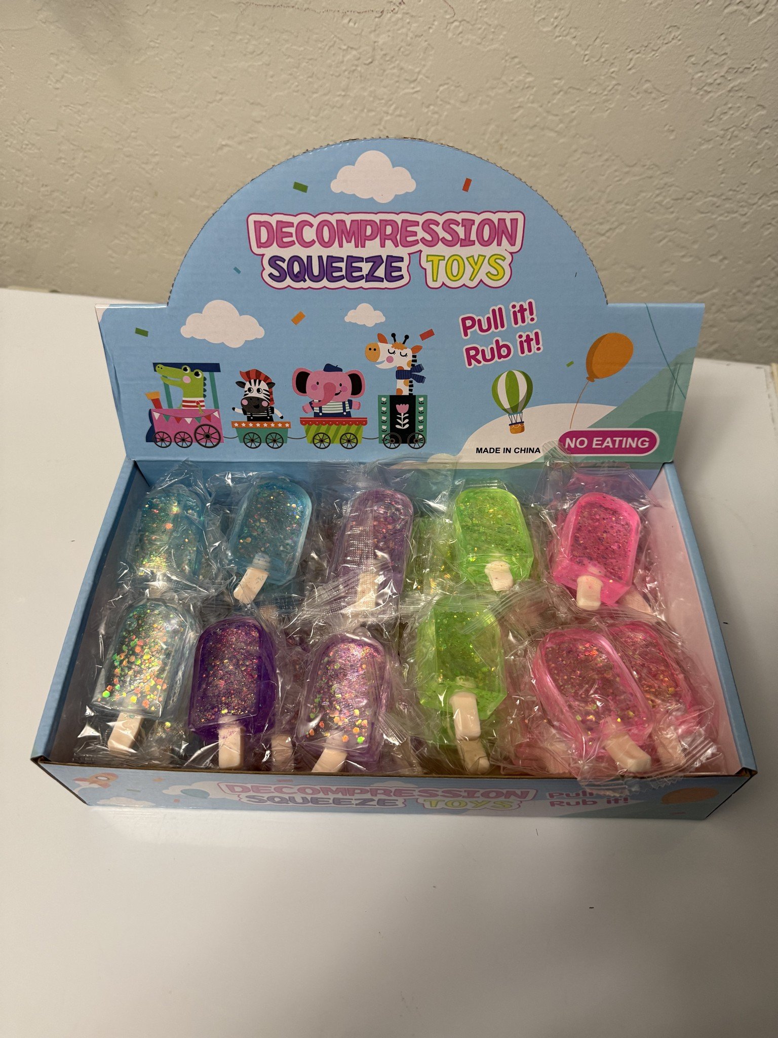 Glitter Popsicle Squishy product image (1)