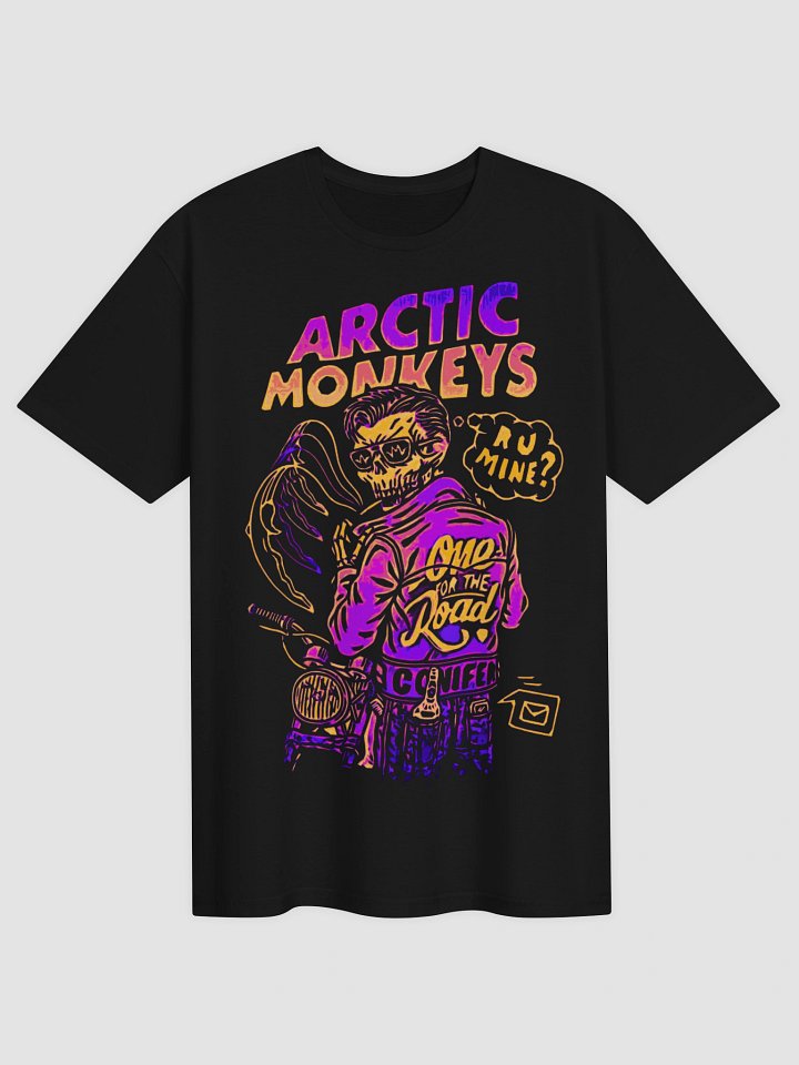 Arctic Monkeys One for the Road Graphic Tee | R U Mine Skeleton Dark Art | AM Era Collector Shirt product image (2)