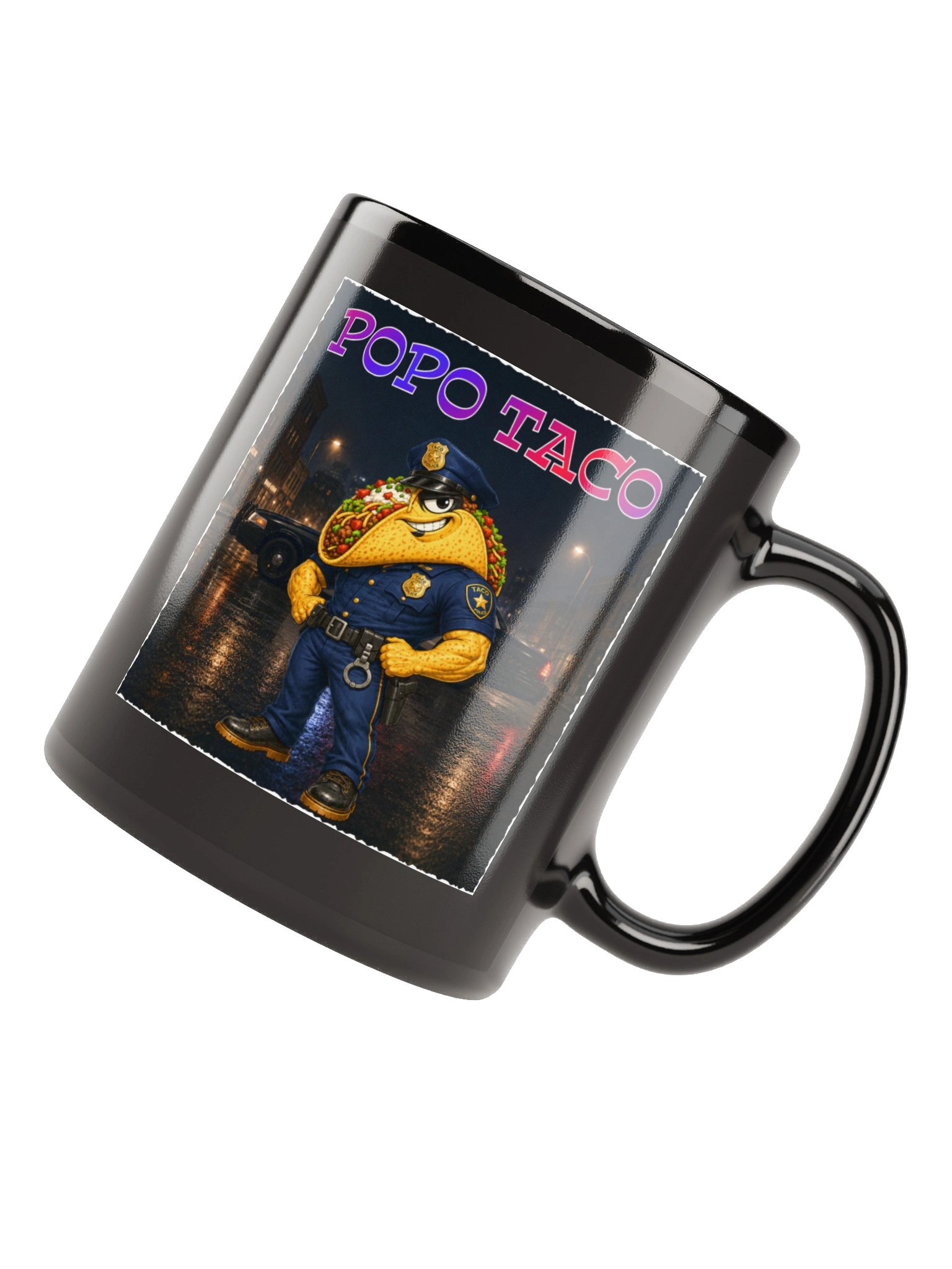 POPO TACO Cop Taco Mug -Taco Family collecion product image (6)