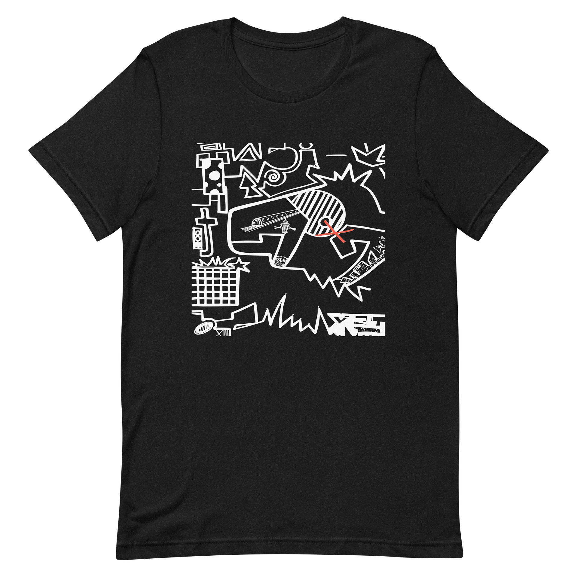The King Short-Sleeve Unisex T-Shirt Black product image (1)
