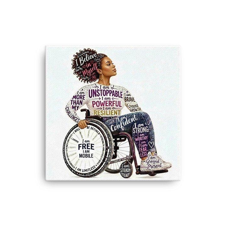 RampxRoad: Unstoppable Empowerment Canvas product image (1)