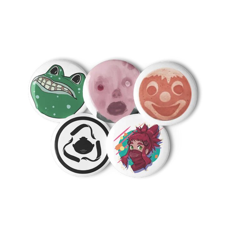 Shifty Cryptid badge set product image (1)