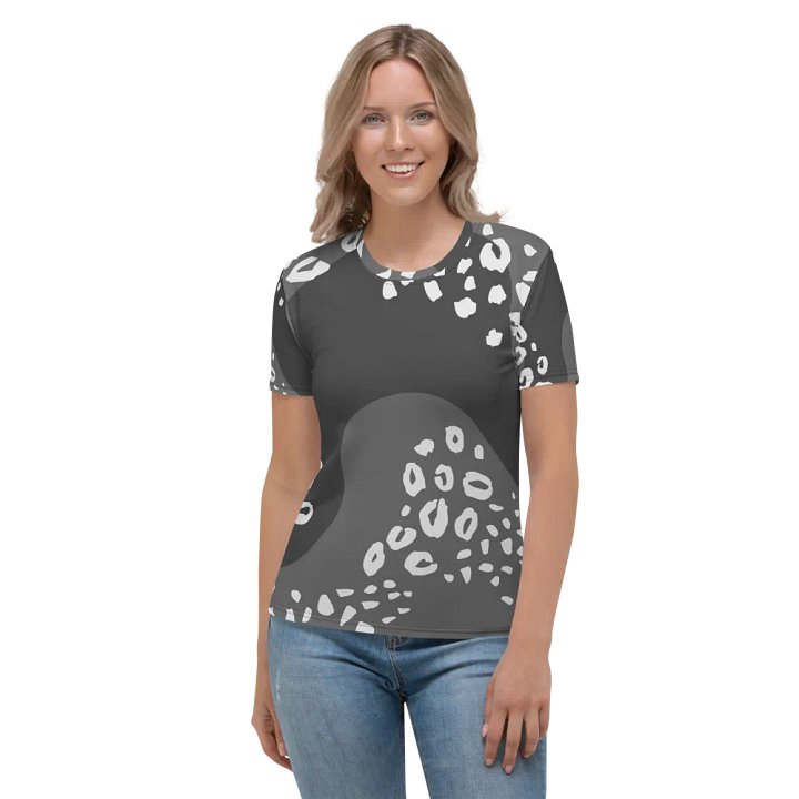 Grey Leopard Dreams Women's T-Shirt product image (2)