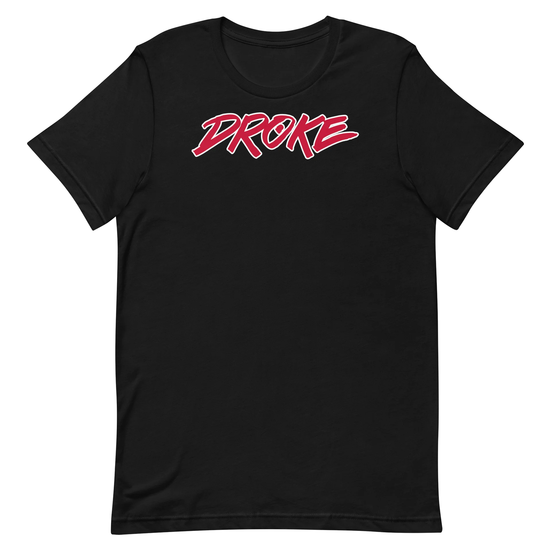 DROKE - Red w White Outline T-shirt product image (6)