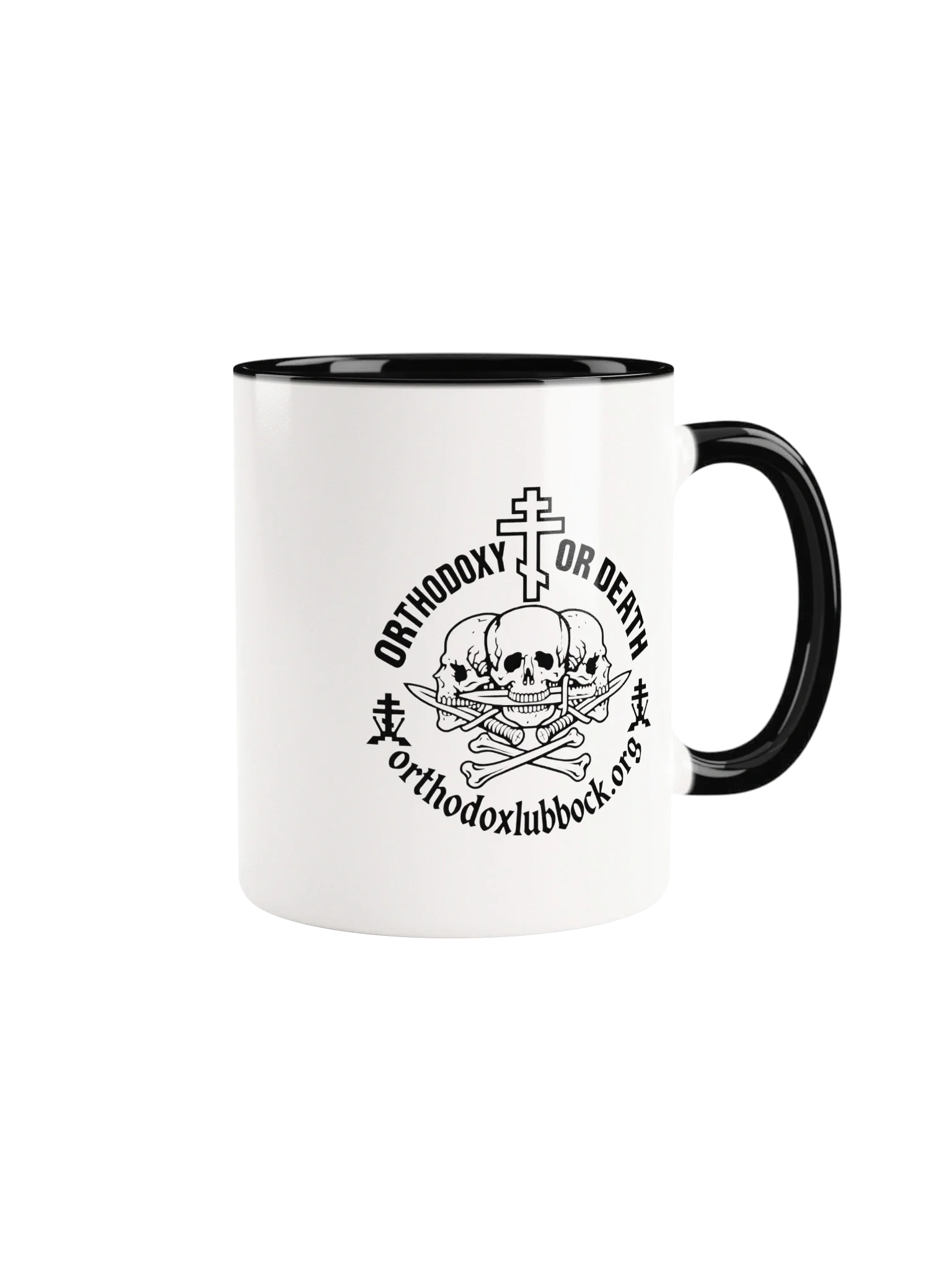 Orthodoxy or Death — Orthodox Lubbock Mug