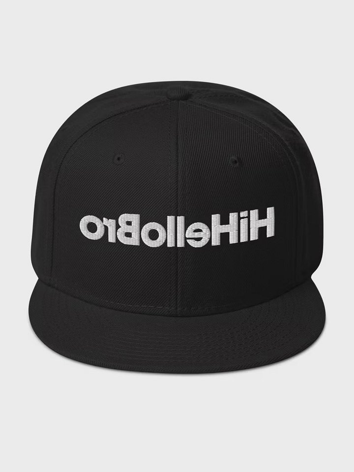 HiHelloBro BACKWARDS bro hat product image (1)