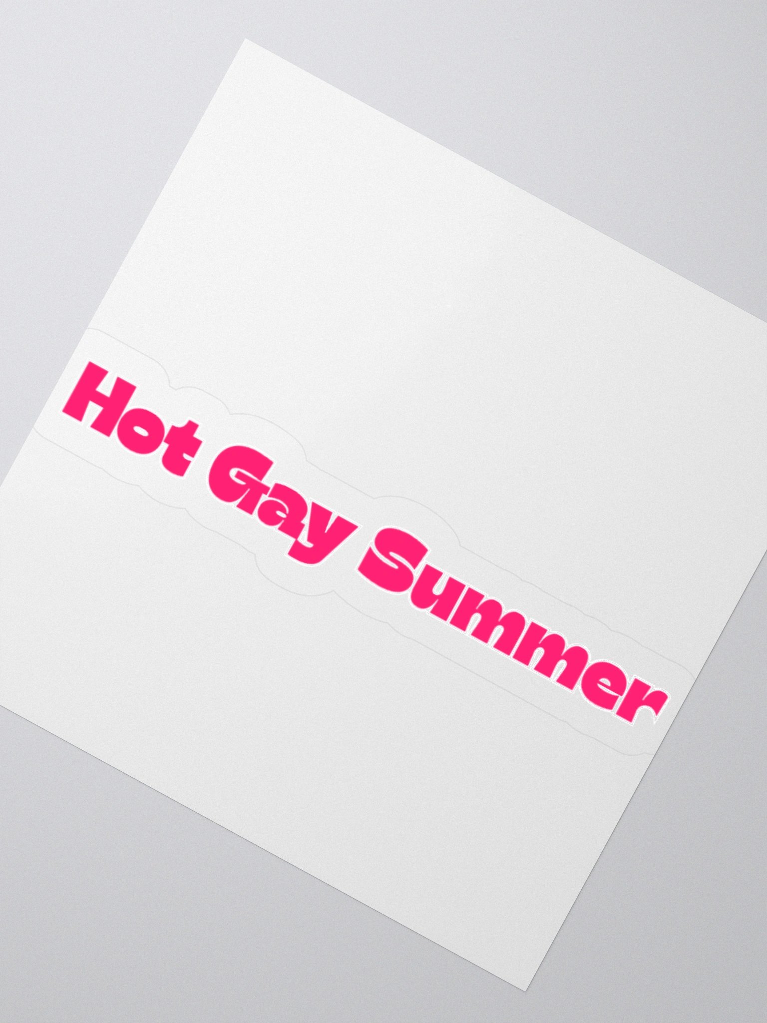 Hot Gay Summer Sticker product image (6)