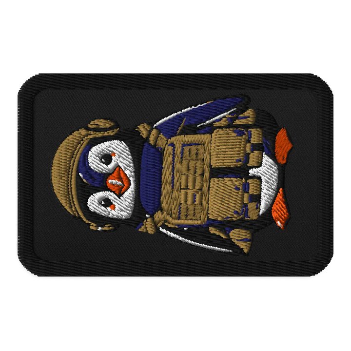 Tactical Penguin Embroidered Patch product image (2)