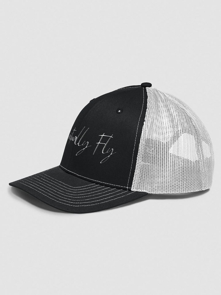 Spiritually Fly Trucker Hat (Embroidered) product image (2)