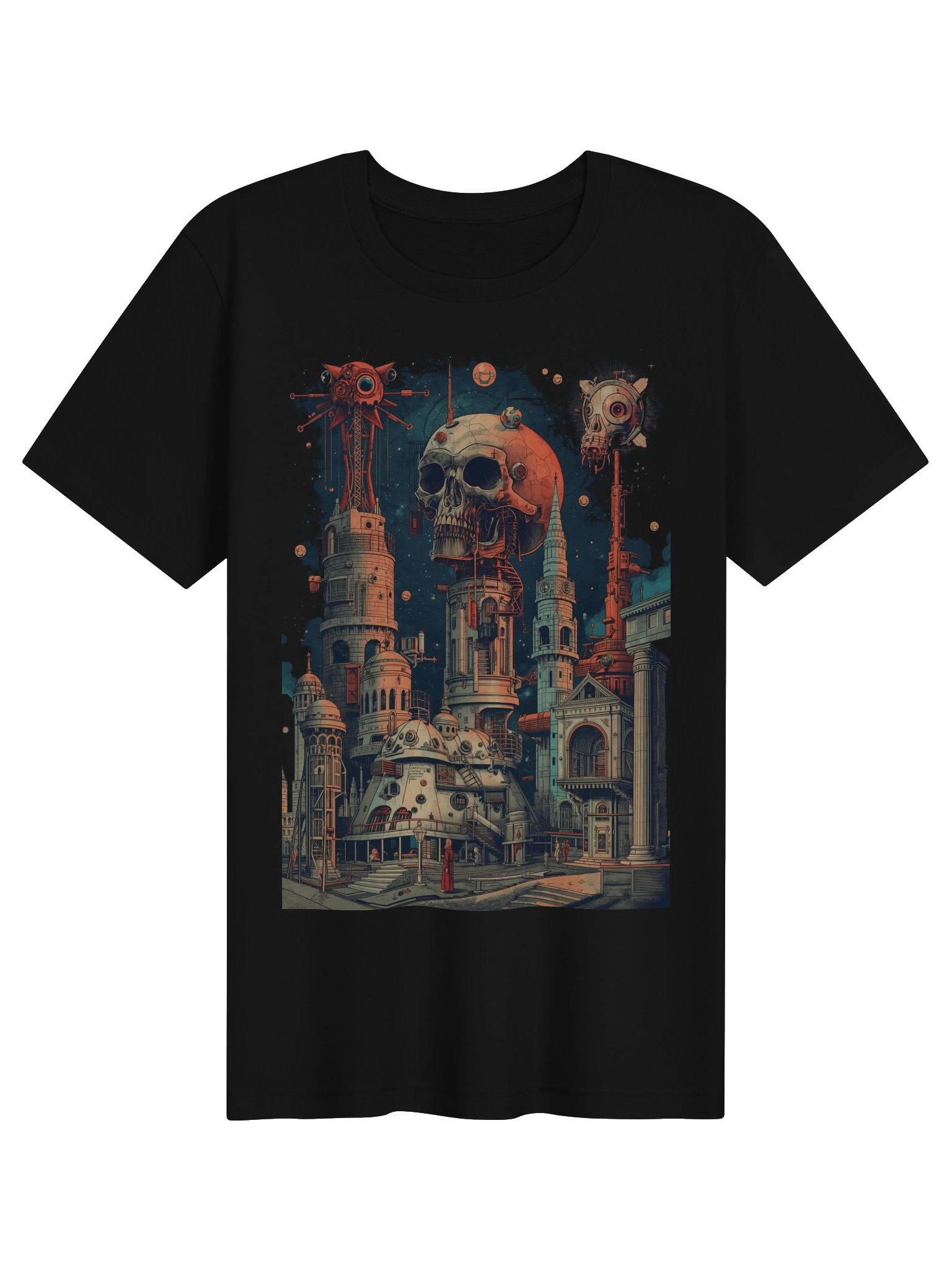 Surreal Cityscape Dream Lightweight T-Shirt product image (1)