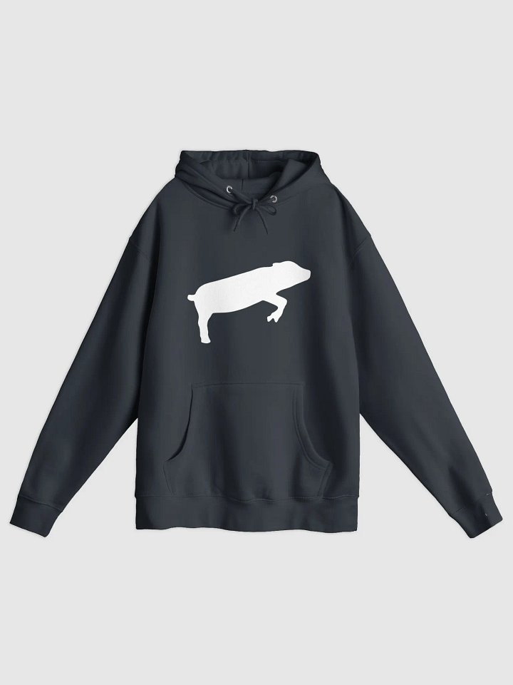 Leaping Pig WHITE (Premium Pullover Hoodie) product image (13)