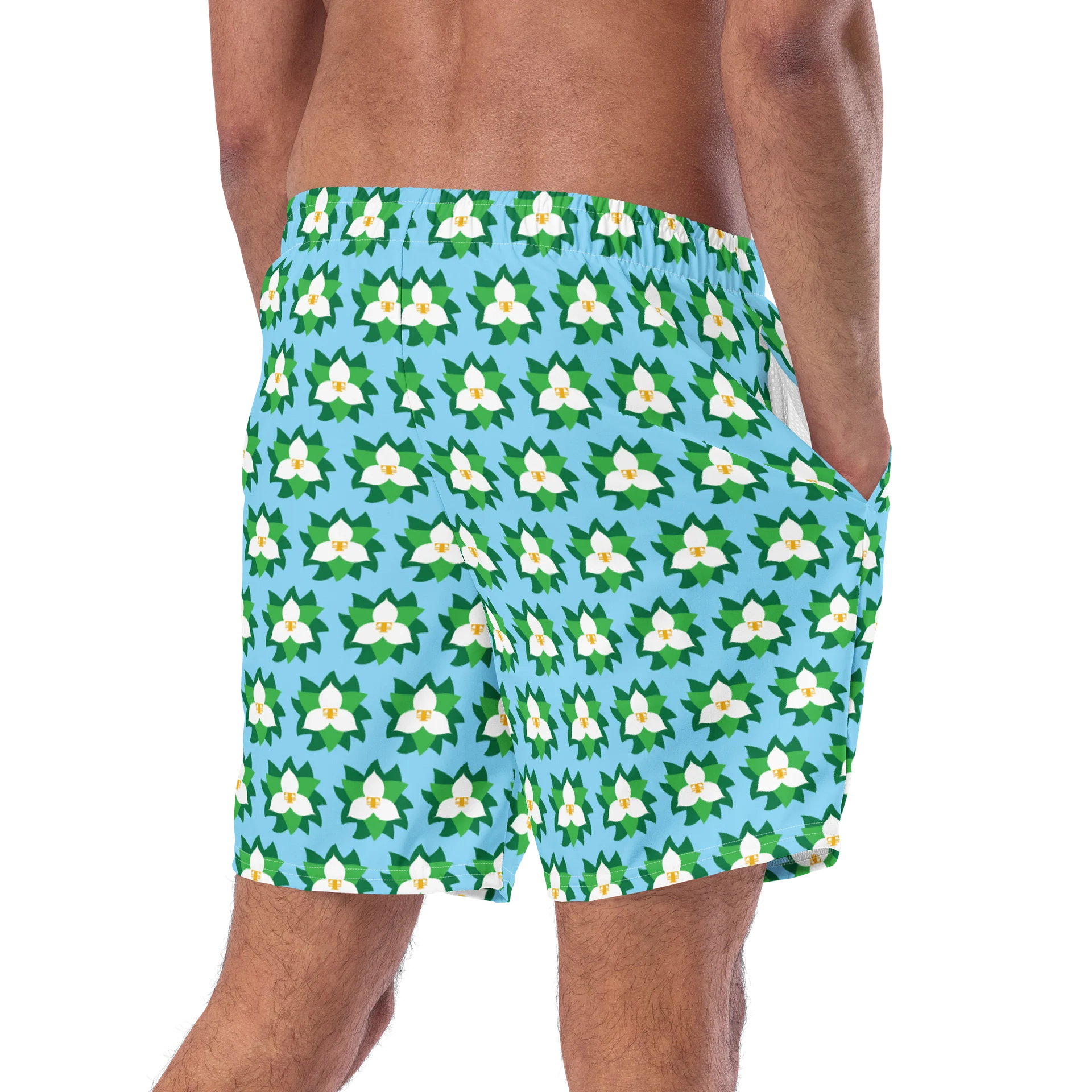 Trilliumnaire™ Swim Trunks Full Flower product image (7)