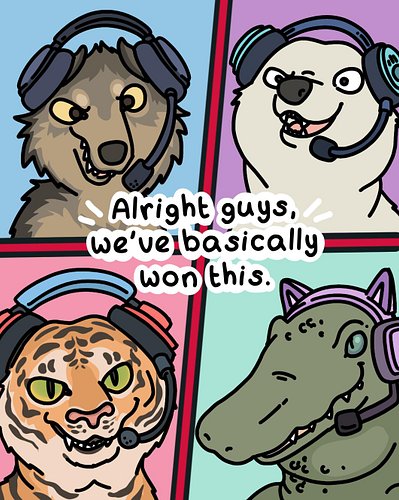 Fun Fact: Mustelids have an unusually high kill-to-body-size ratio!
So next time you see one on the opposing team, just give ...