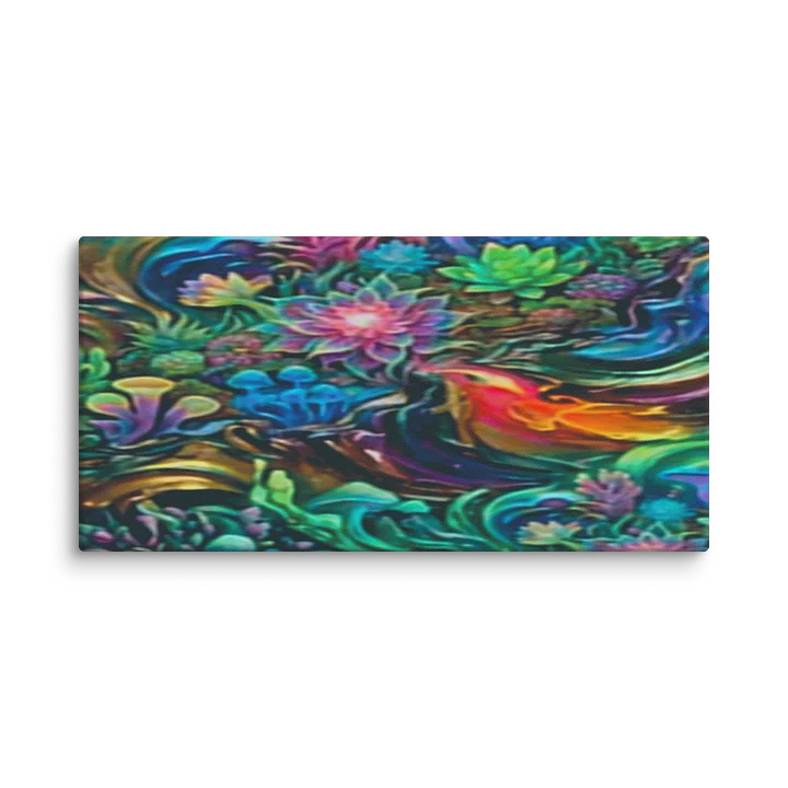 Bioluminescent Cradle - Wrapped Canvas product image (1)