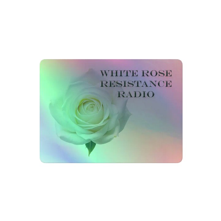 White Rose Resistance Radio Logo product image (2)
