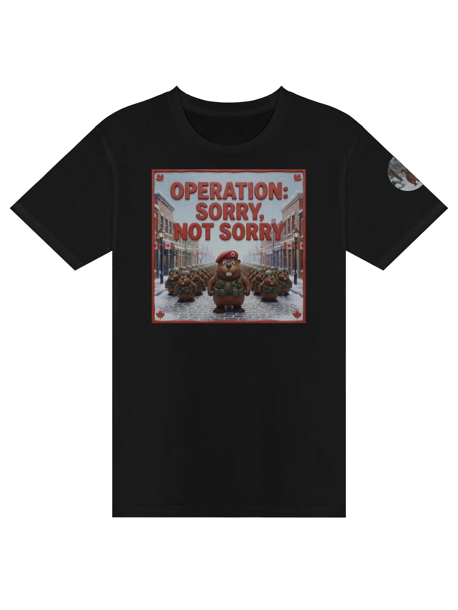 Operation: Sorry | Command Center Heavyweight Tee (Black) product image (1)