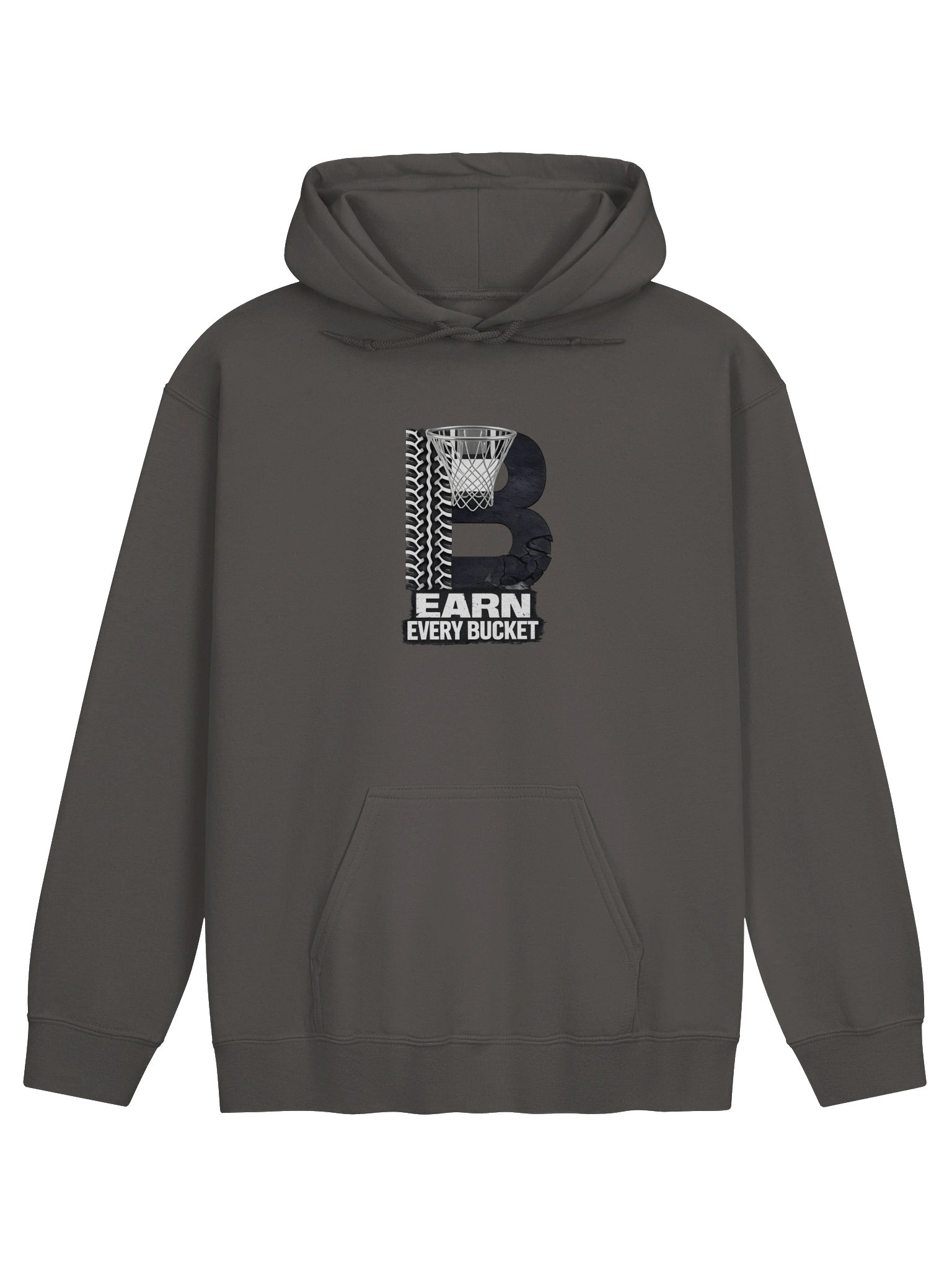 Blacktop Brand Earn Every Bucket Basketball Hoodie product image (1)