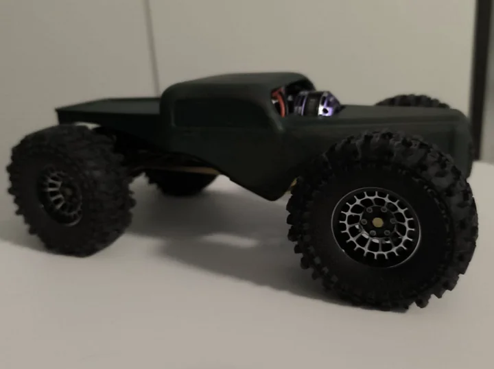 SCX24 Pickup Body shopped and trimmed product image (1)