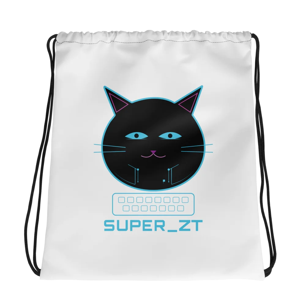 SUPER_ZT Drawstring Bag
